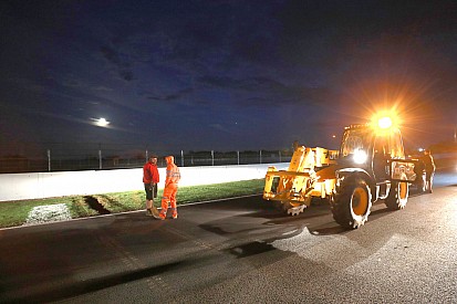 Silverstone kerja keras perbaiki sistem drainase
