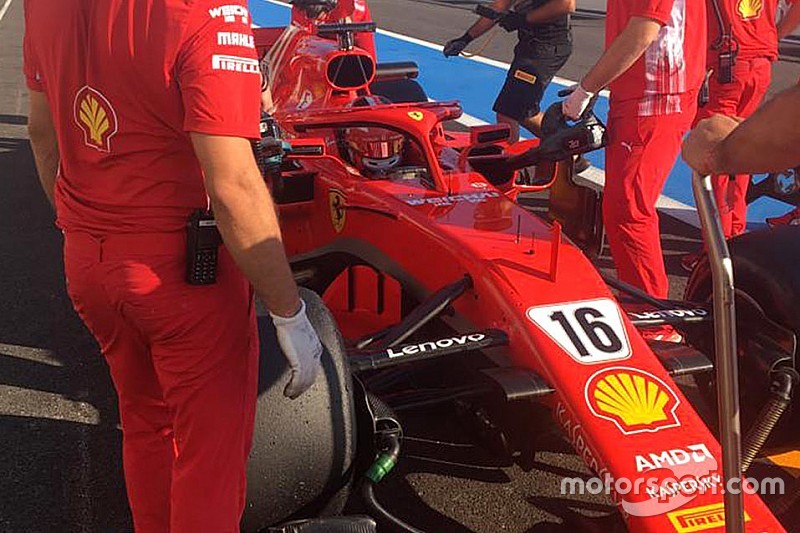 Test Pirelli: Leclerc ha completato quasi due GP e mezzo sulla Ferrari al Ricard