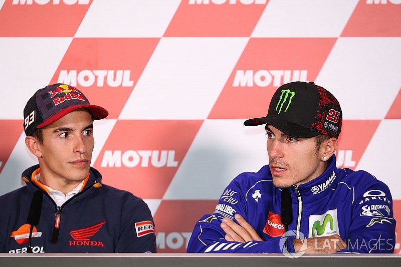 Perebutan titel, Marquez tetap waspadai Vinales