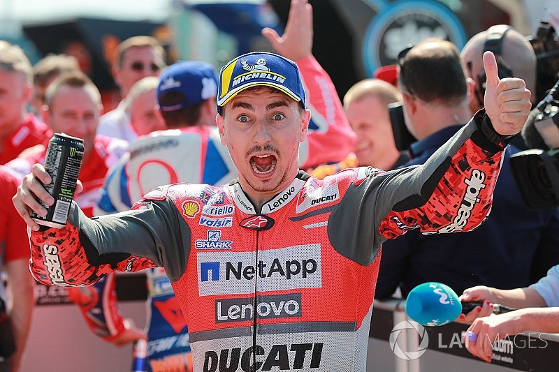 En pole avec Ducati à Misano, Lorenzo est