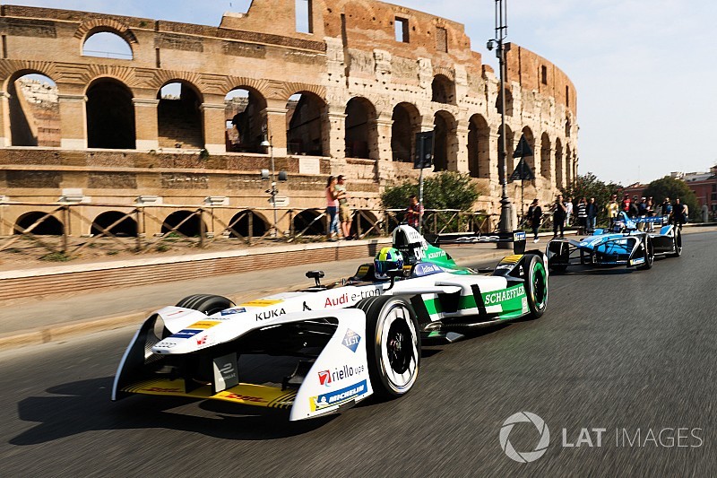 Roma'daki Formula E pistinin tanıtımı yapıldı