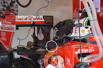 Ferrari: irrobustita la protezione della turbina dello 061/1