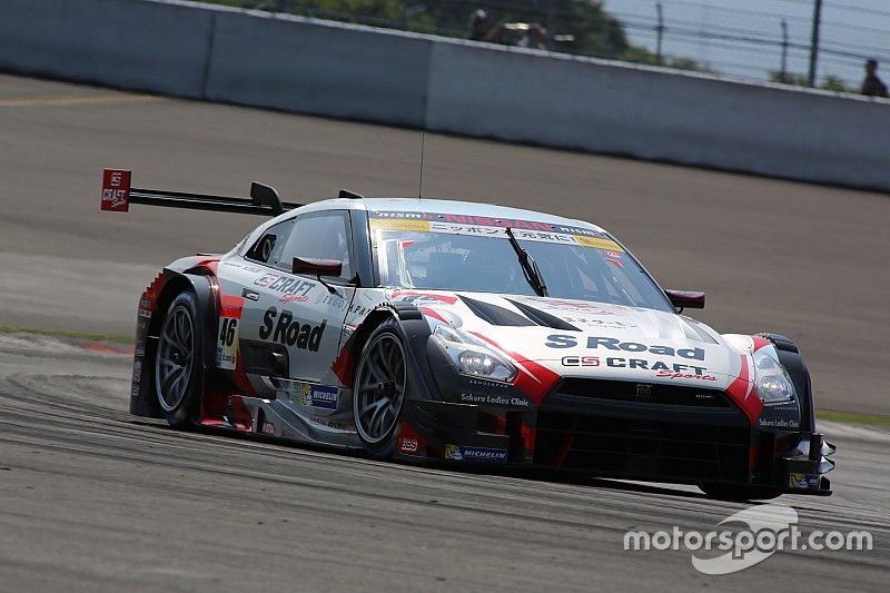スーパーGT第5戦富士公式練習:GT500はGT-Rがワンツー。GT300はM6 GT3が首位発進