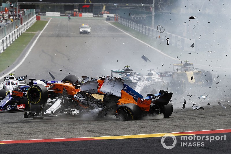 Hülkenberg pénalisé pour le crash du départ