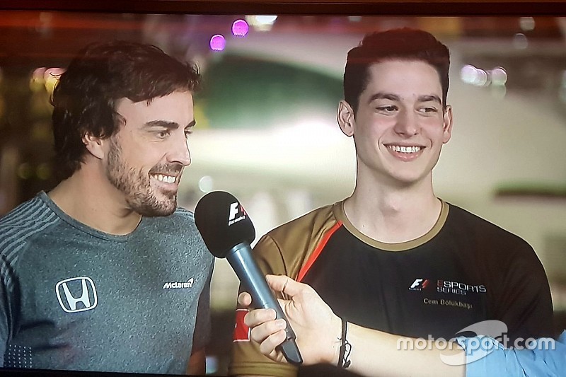 F1 eSpor: Cem Bölükbaşı Belçika'da kazandı