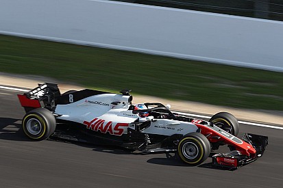 La Haas VF-18 a pris la piste