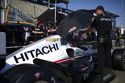 Hitachi extends support of Penske, switches to Newgarden car