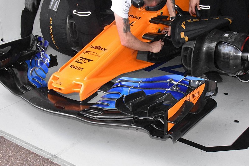 Az új szárny, amit félt bevetni a McLaren Monacóban