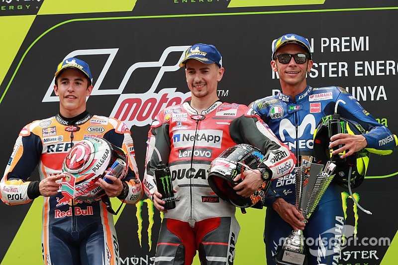 Het ideale team van Rossi? “Marquez en Lorenzo”