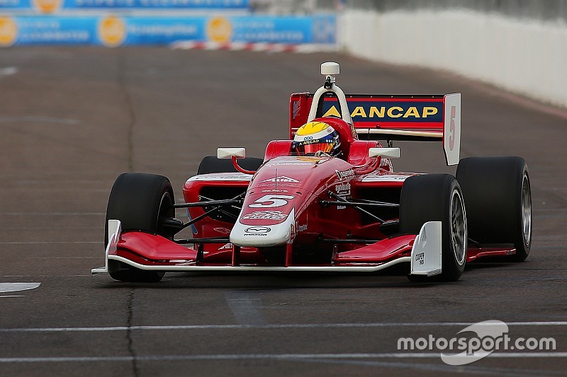 St. Pete Indy Lights: Urrutia wins Race 2, Andretti aces slip up