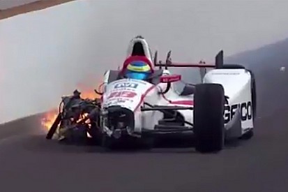 Bourdais publica en redes su primera foto tras choque