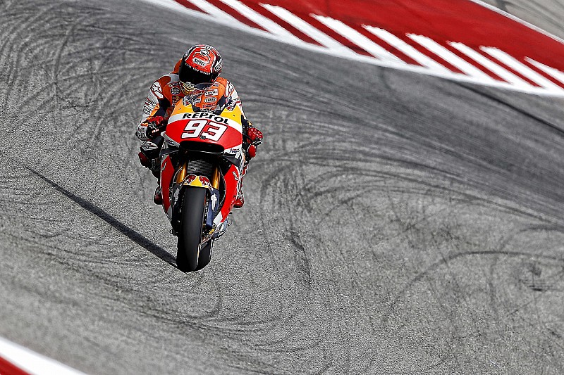 FP2 MotoGP Austin: Marquez terjatuh, tapi tetap di posisi teratas