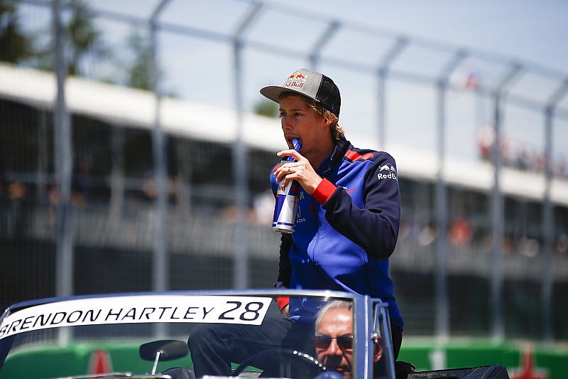 Hartley pasó por el hospital tras el accidente con Stroll