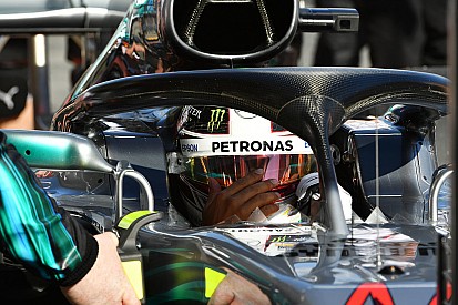 Hamilton : "Presque aucun intérêt" à peindre les casques avec le Halo