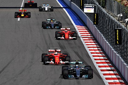 Grosse chute du nombre de dépassements en F1 en 2017
