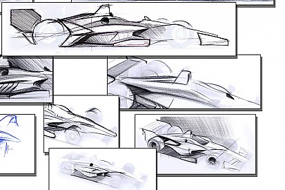 IndyCar onthult concepten van aerokit voor seizoen 2018