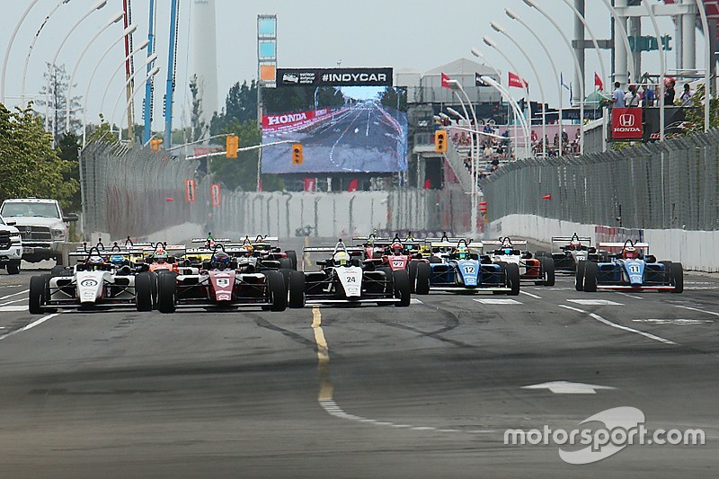 Toronto MRTI: VeeKay sweeps Pro Mazda, Kirkwood sweeps USF2000