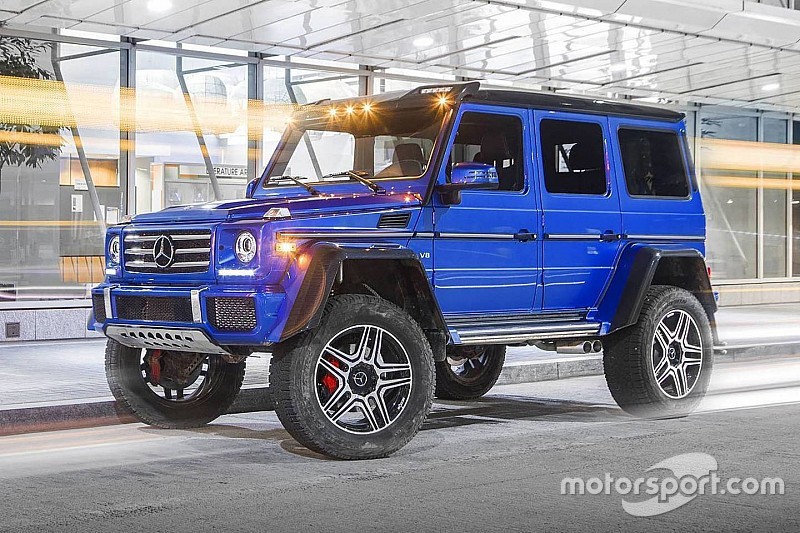 Así se comporta el Mercedes-Benz G 550 4x4² 2017