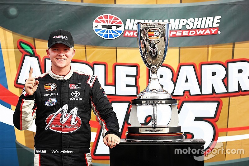 Tyler Ankrum clinches K&N Pro Series East title at New Hampshire