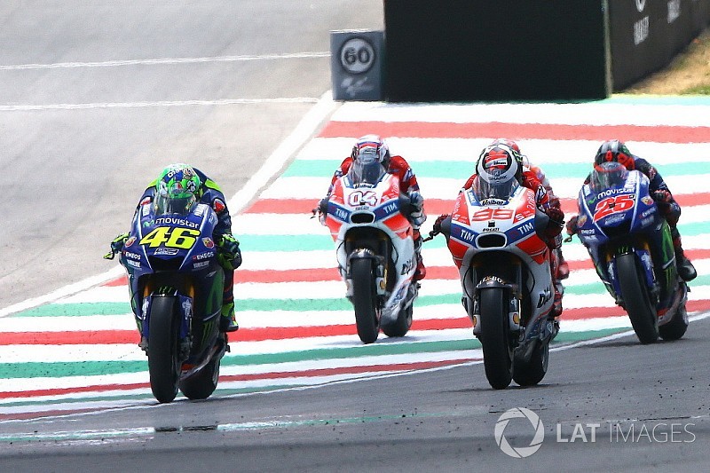 Valentino su Lorenzo: