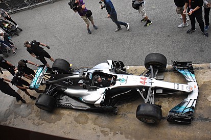 Technique - Les modifications majeures apportées à la Mercedes W08