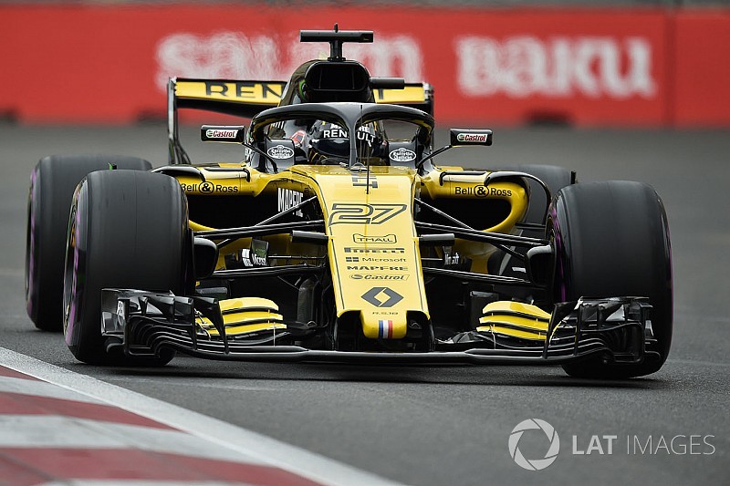 Hulkenberg perde cinco posições no grid de Baku