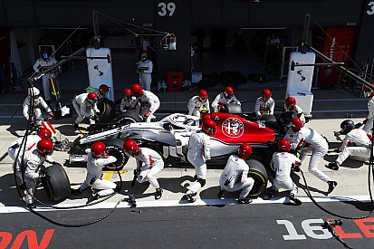 Fotogallery: l'Alfa Romeo Sauber nel Gran Premio di Gran Bretagna