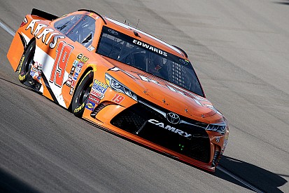 Edwards tops Saturday morning practice in backup car