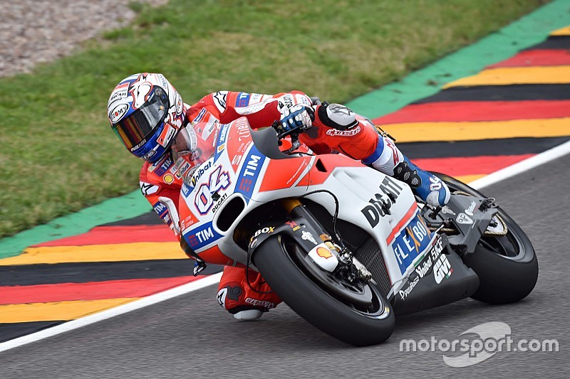 MotoGP 2017 am Sachsenring: Ducati-Fahrer Dovizioso legt vor