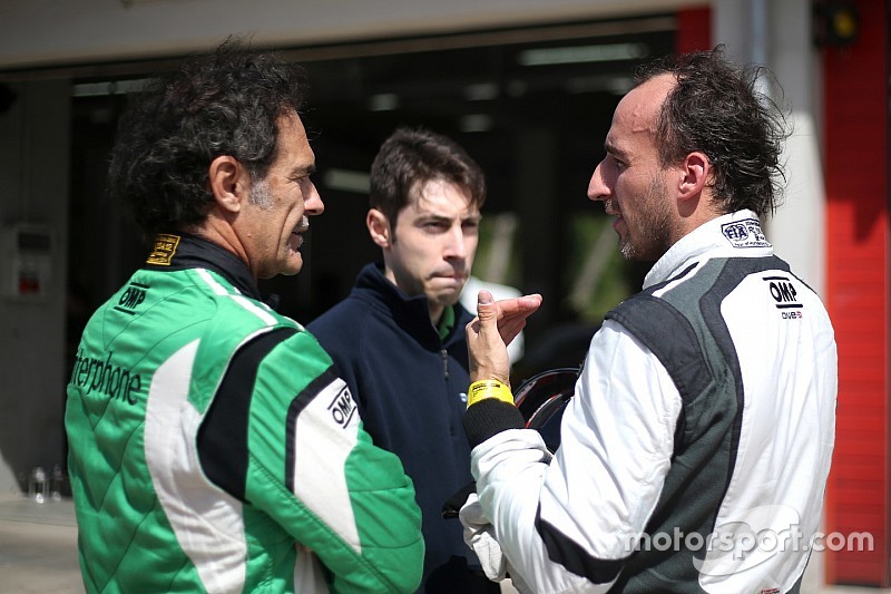Kubica coach driver di Zanini a Imola sulla 911 GT3 Cup