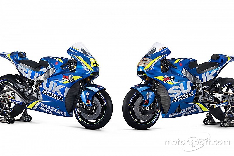 Suzuki apresenta moto da temporada 2018