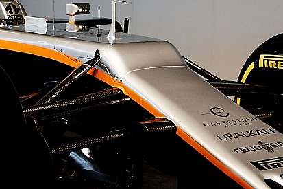 Force India explica su “desafortunada” nariz en el VJM10