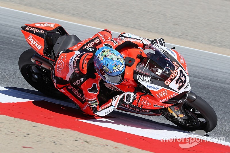 Ducati archivia la prima giornata di libere a Laguna Seca con positività