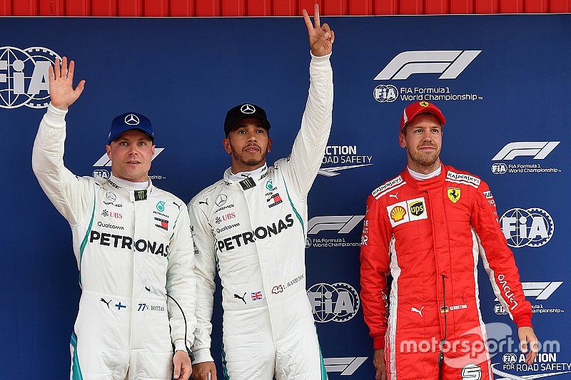 Formel 1 Spanien 2018: Mercedes pokert zur Doppel-Pole!