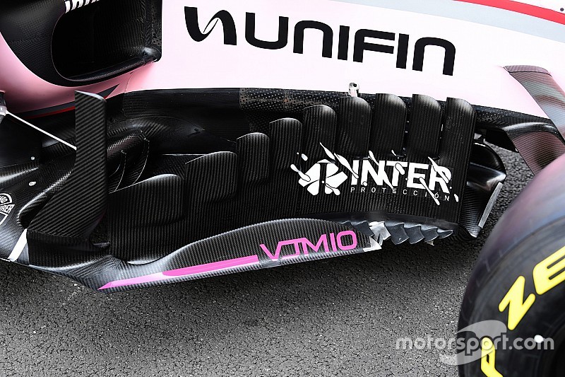 F1-Technik: Detailfotos der Updates für den GP Mexiko 2017