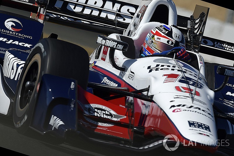 Sonoma IndyCar: Rahal heads warm-up, Dixon leads title contenders