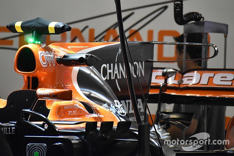 Formel-1-Technik: Spyshots der Updates für den GP China 2017