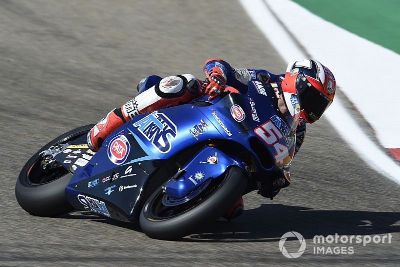 FP1 Moto2 Thailand: Sesi berjalan sengit, Pasini terdepan