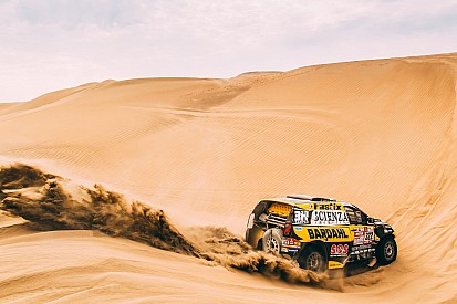Spataro no podrá continuar en el Dakar