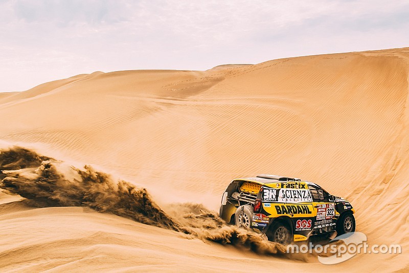 Spataro no podrá continuar en el Dakar
