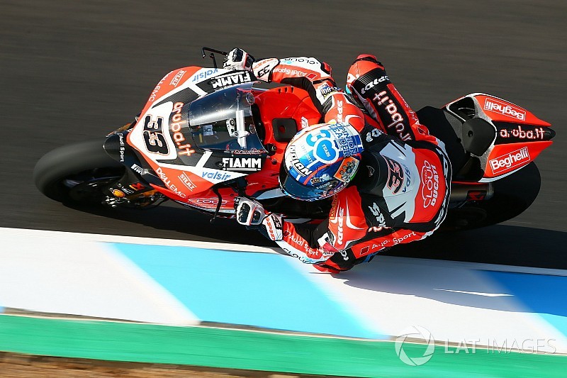 WSBK Jerez: Melandri auf Pole, Yamaha in Reihe eins