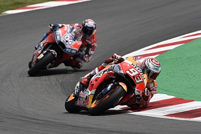 Marquez heran dengan Dovizioso akhir-akhir ini