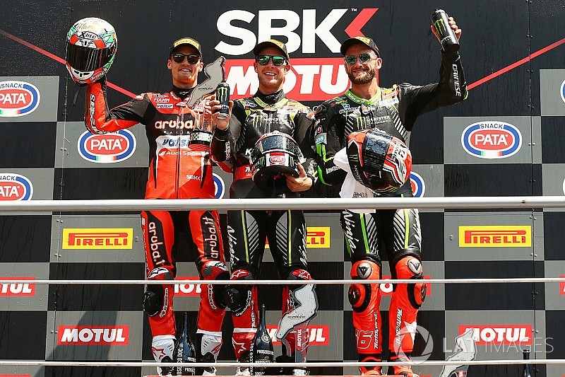 Imola WSBK: Rea draws level with Fogarty's win tally