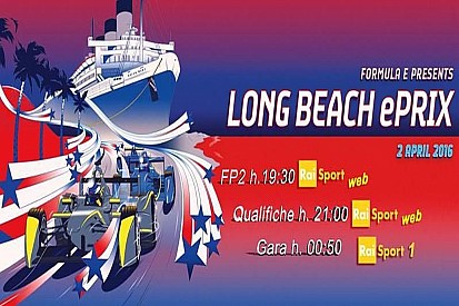 Ecco la programmazione TV dell'ePrix di Long Beach