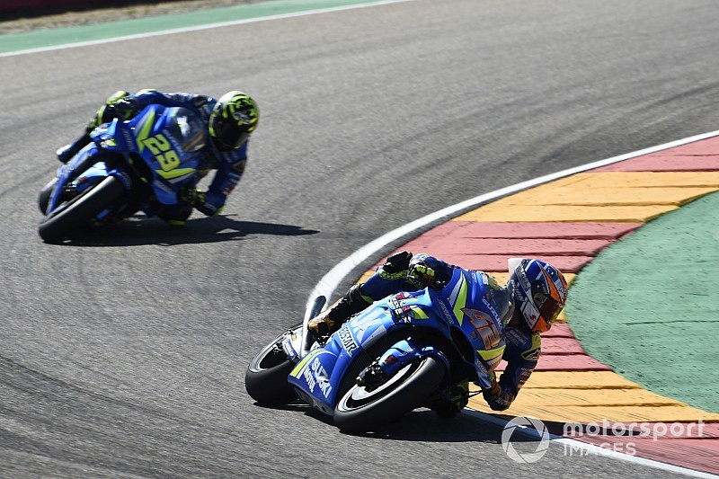 Verliezen MotoGP-concessies laat Suzuki-rijder Rins onberoerd