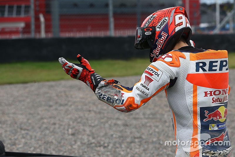 Márquez ne comprend pas son accident