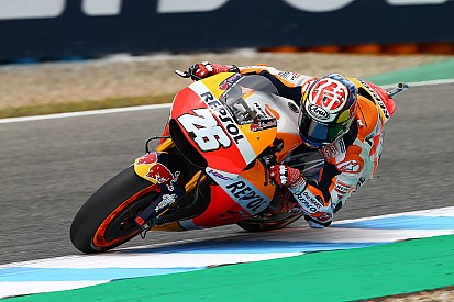 MotoGP Spanyol: Pedrosa pertajam catatan waktu di FP3
