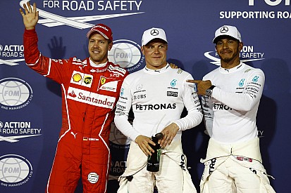 Grid start balapan GP Bahrain 2017
