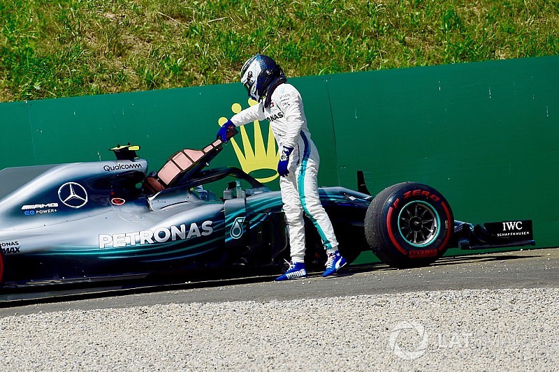 Bottas estrena unidad de potencia como precaución