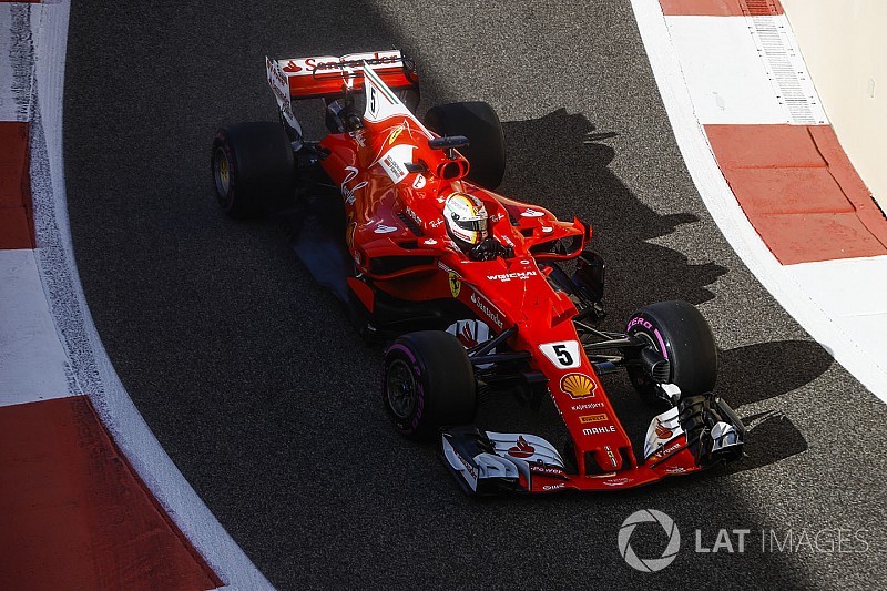 2017 Abu Dhabi testinin son gününde Vettel lider, Kubica yedinci